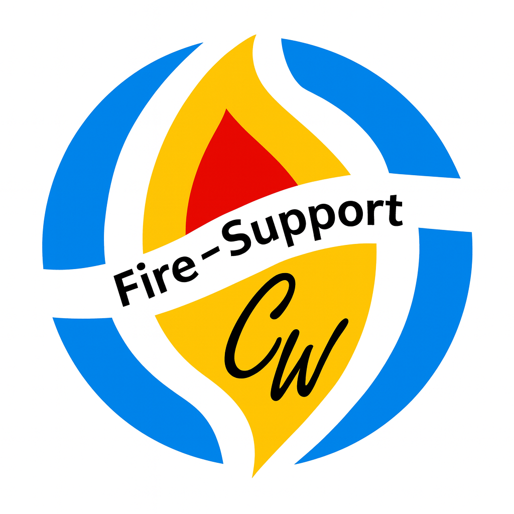 CW Fire Support logo, Trident Africa partner